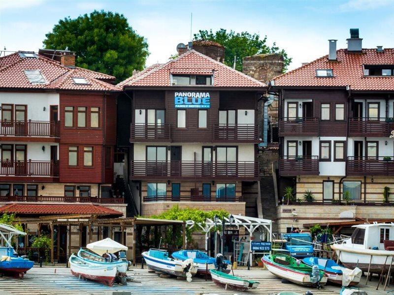 Panorama Blue Family Hotel And Free Parking Nesebar Esterno foto
